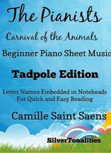 Pianists Carnival Of The Animals Beginner Piano Sheet Music Tadpole Edition