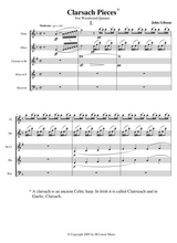 Charsach Pieces For Woodwind Quintet