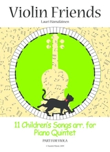 11 Childrens Songs Arr For Piano Quintet Part For Viola