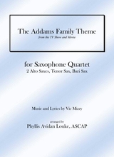 The Addams Family Theme For Sax Quartet