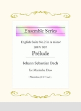 Js Bach Prelude From English Suite No 2 In A Minor Bwv 807