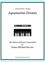 Aquamarine Dreams Alto Flute Piano
