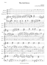 The Ash Grove For Saxophone Trio And Piano