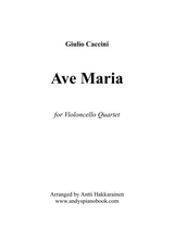Ave Maria By G Caccini Cello Quartet