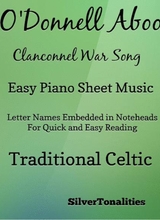 O Donnell Aboo Clanconnel War Song Easy Piano Sheet Music