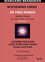 In Two Minds Flute Alto Flute And Piano Arrangement