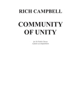 Community Of Unity Sa Piano